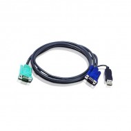 2L-5203U VGA, USB KVM Cable 3m