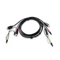 2L-7D02UH HDMI, USB, Audio KVM Cable 1.8M
